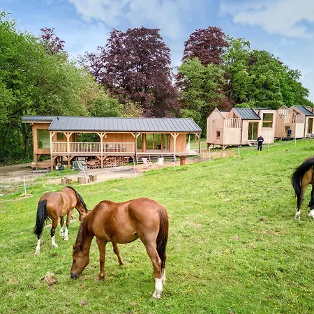 Les Cabanes Champetres - Le Domaine Des Trois Tilleuls Villers-la-Ville Exterior photo